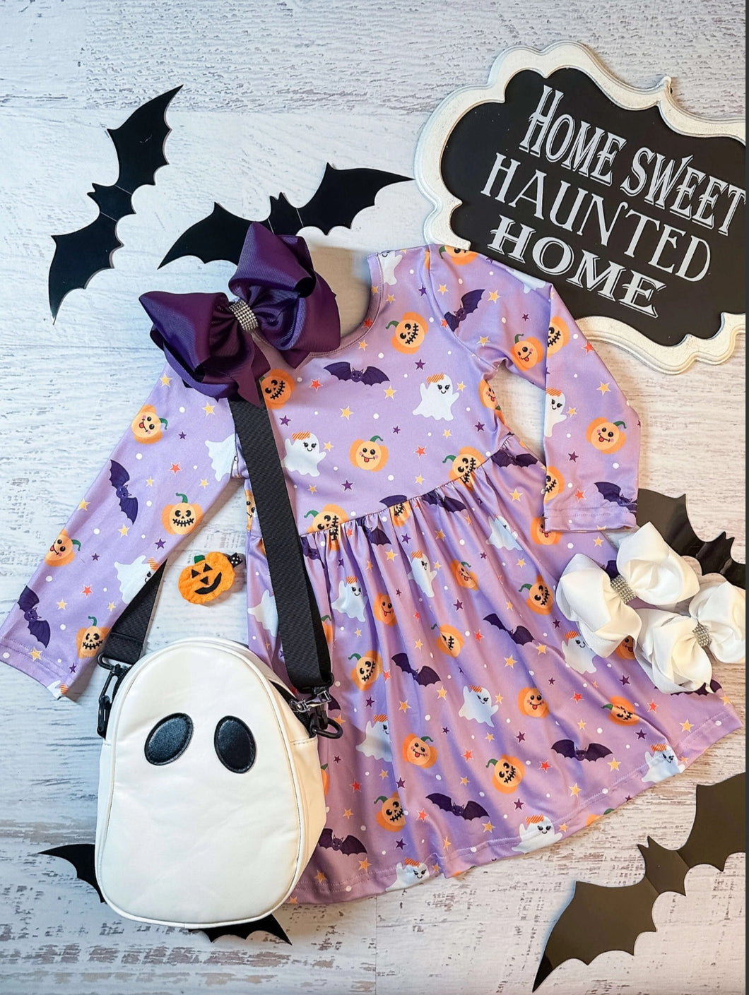 Silly Pumpkin & Ghost Dress
