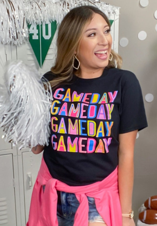Neon Game Day Tee