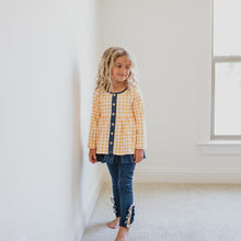 Load image into Gallery viewer, Yellow Gingham Set
