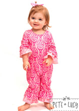 Load image into Gallery viewer, Pink Moroccan Romper
